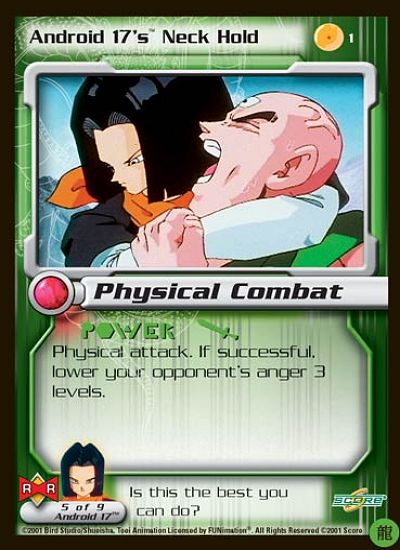 Android 17's Neck Hold 1
