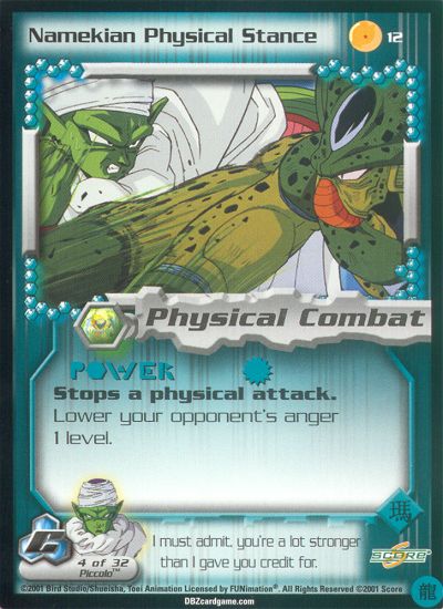 Namekian Physical Stance 12