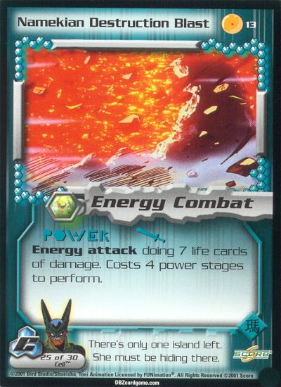 Namekian Destruction Blast 13