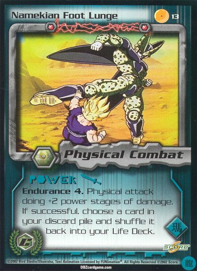 Namekian Foot Lunge 13