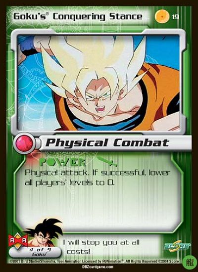 Goku's Conquering Stance 19
