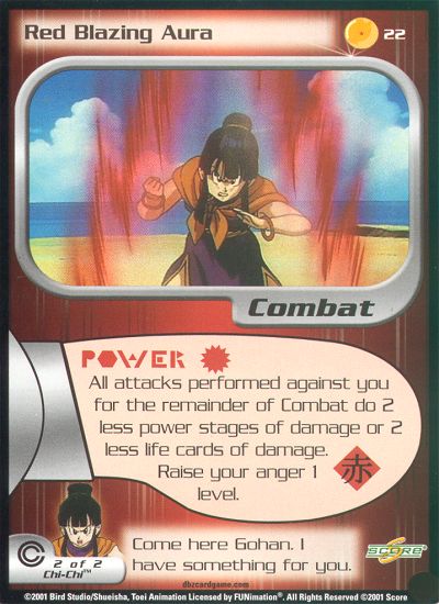 Red Blazing Aura 22