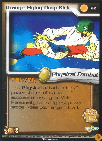 Orange Flying Drop Kick 22