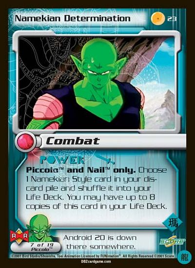 Namekian Determination 23