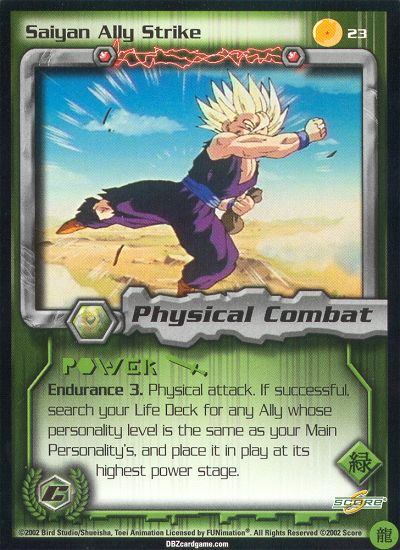 Saiyan Ally Strike 23