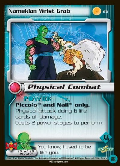 Namekian Wrist Grab 26