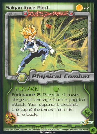 Saiyan Knee Block 27