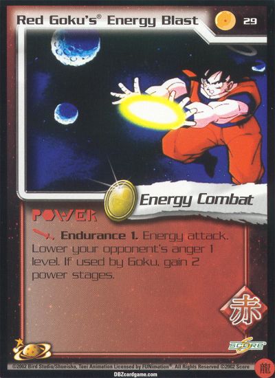 Red Goku's Energy Blast 29