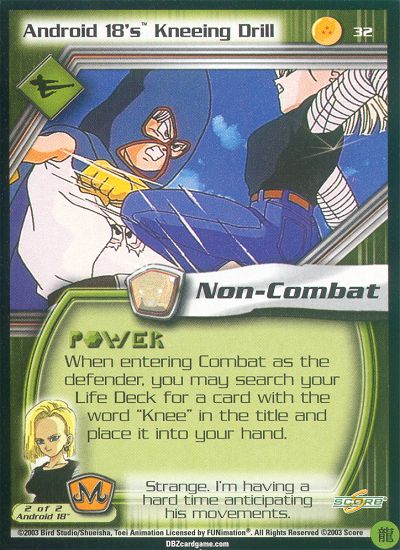 Android 18's Kneeing Drill 32
