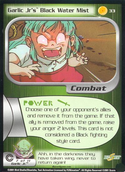 Garlic Jr.'s Black Water Mist 33