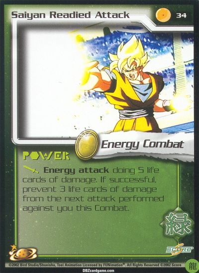 Saiyan Readied Attack 34