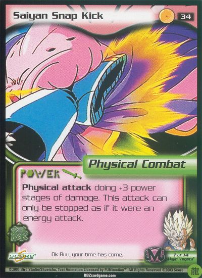 Saiyan Snap Kick 34