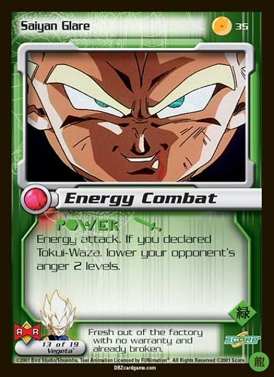 Saiyan Glare 35
