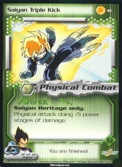 Saiyan Triple Kick 41