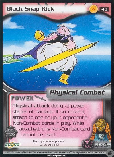 Black Snap Kick 48