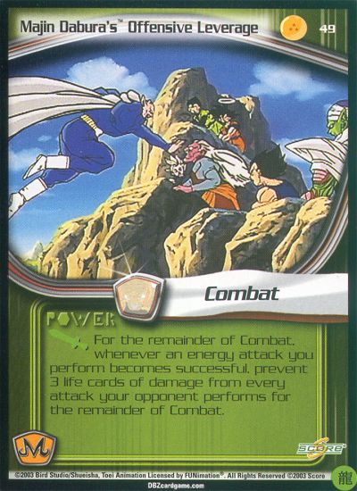 Majin Dabura's Offensive Leverage 49