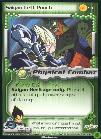 Saiyan Left Punch 50