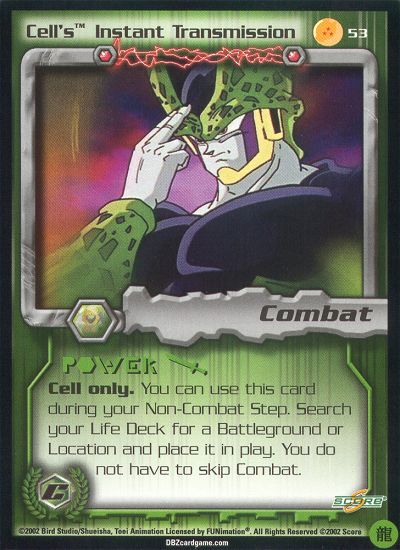 Cell's Instant Transmission 53