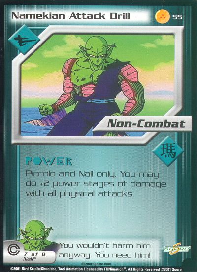 Namekian Attack Drill 55