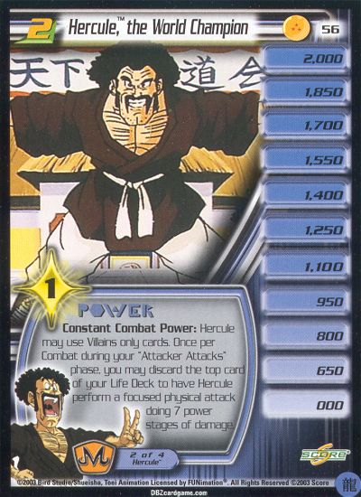 Hercule, the World Champion LEV2 56