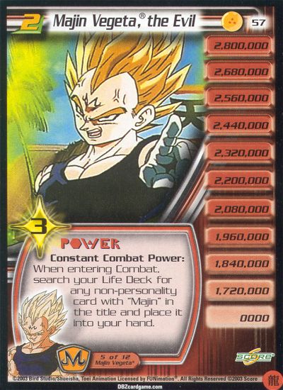 Majin Vegeta, the Evil LEV2 57