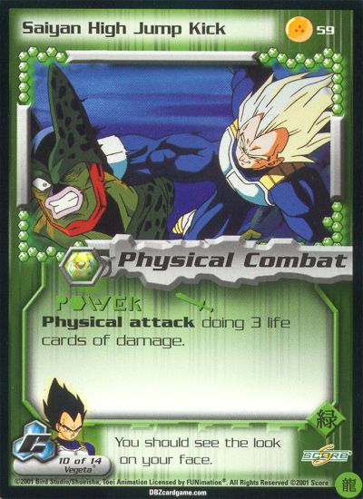 Saiyan High Jump Kick 59