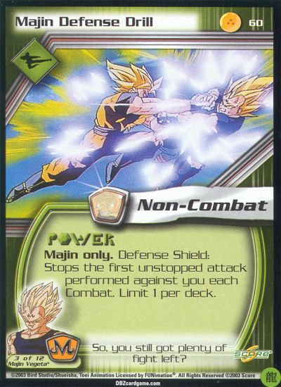 Majin Defense Drill 60