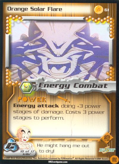 Orange Solar Flare 61