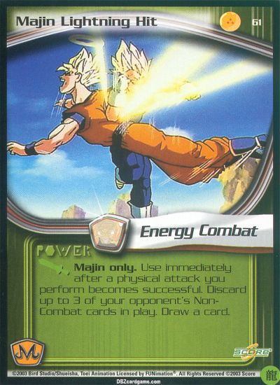 Majin Lightning Hit 61