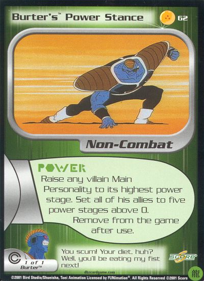 Burter's Power Stance 62