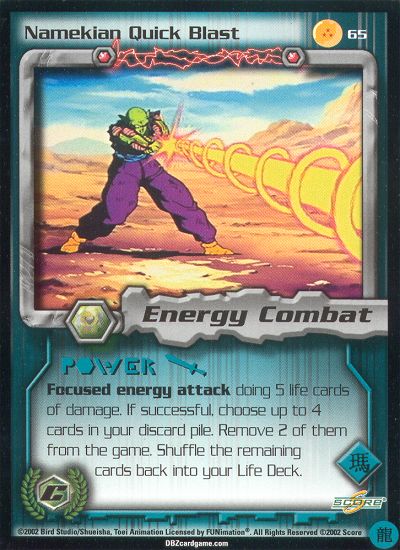 Namekian Quick Blast 65