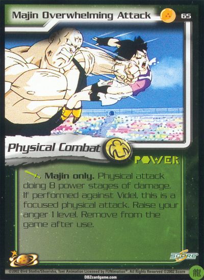 Majin Overwhelming Attack 65