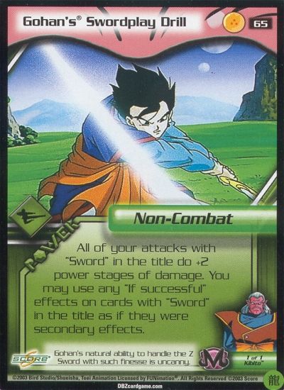 Gohan's Swordplay Drill 65
