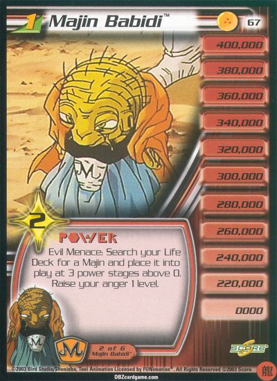 Majin Babidi LEV1 67