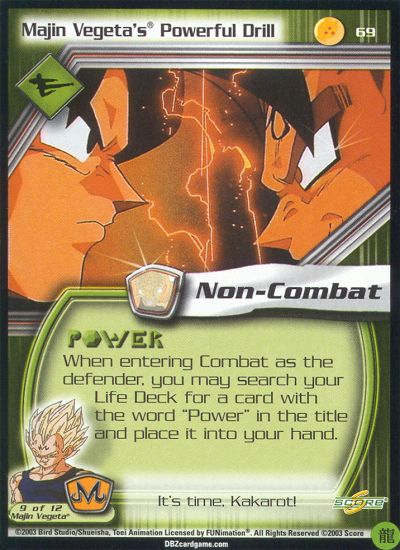Majin Vegeta's Powerful Drill 69