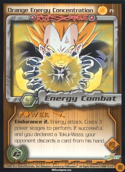 Orange Energy Concentration 71