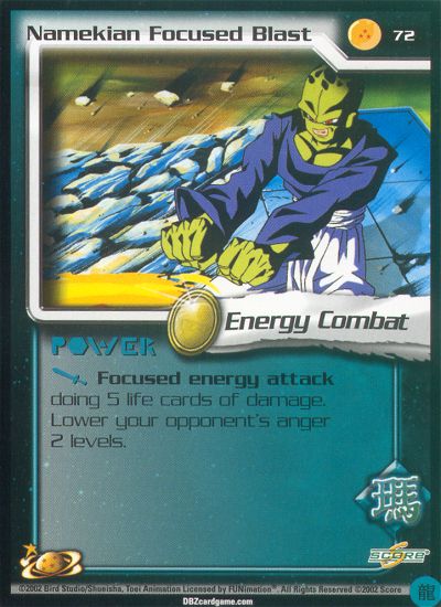 Namekian Focused Blast 72