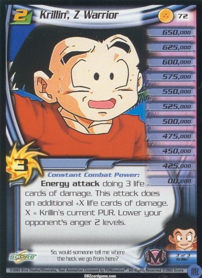 Krillin, Z Warrior LEV2 72