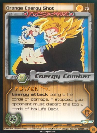 Orange Energy Shot 73