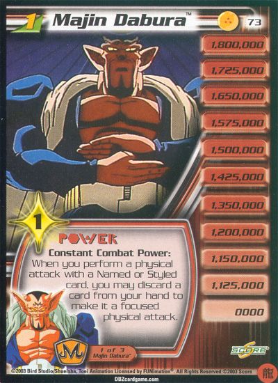 Majin Dabura LEV1 73