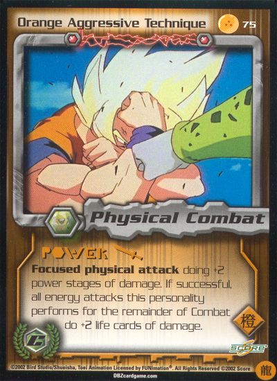 Orange Aggressive Technique 75