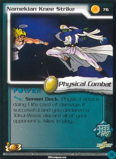 Namekian Knee Strike 76