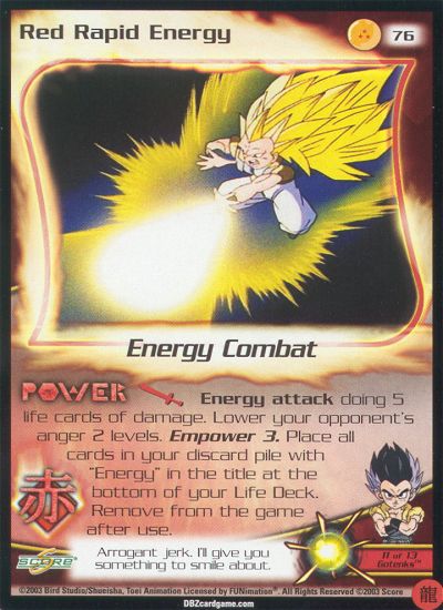 Red Rapid Energy 76