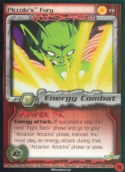 Piccolo's Fury 77