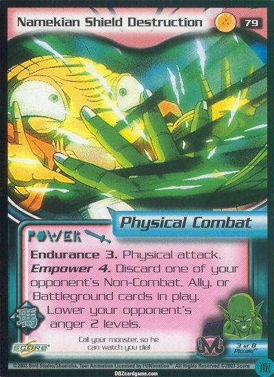 Namekian Shield Destruction 79