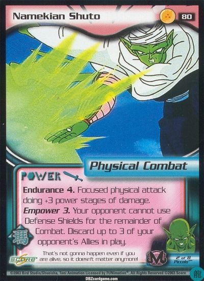 Namekian Shuto 80