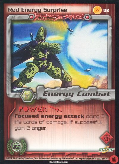 Red Energy Surprise 82