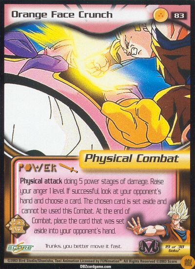 Orange Face Crunch 83