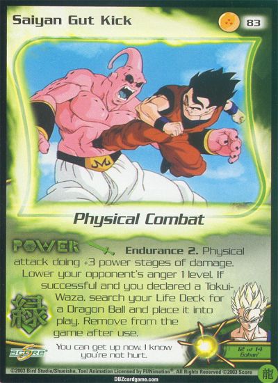 Saiyan Gut Kick 83
