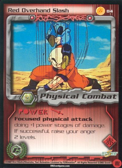 Red Overhand Slash 84